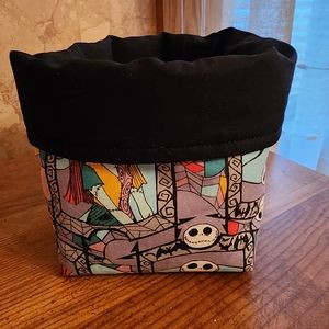 Fabric storage bin